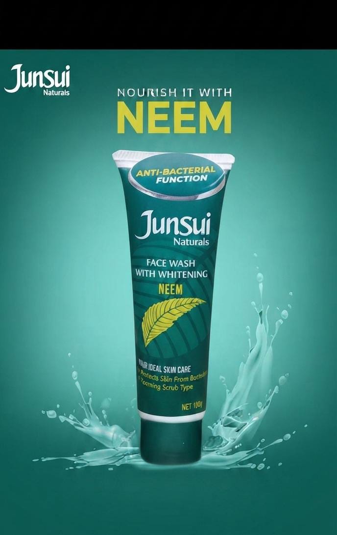 Junsui Naturals Face Wash With Whitening Oil Control - View Details Junsui Naturals Face Wash With Whitening Oil Control