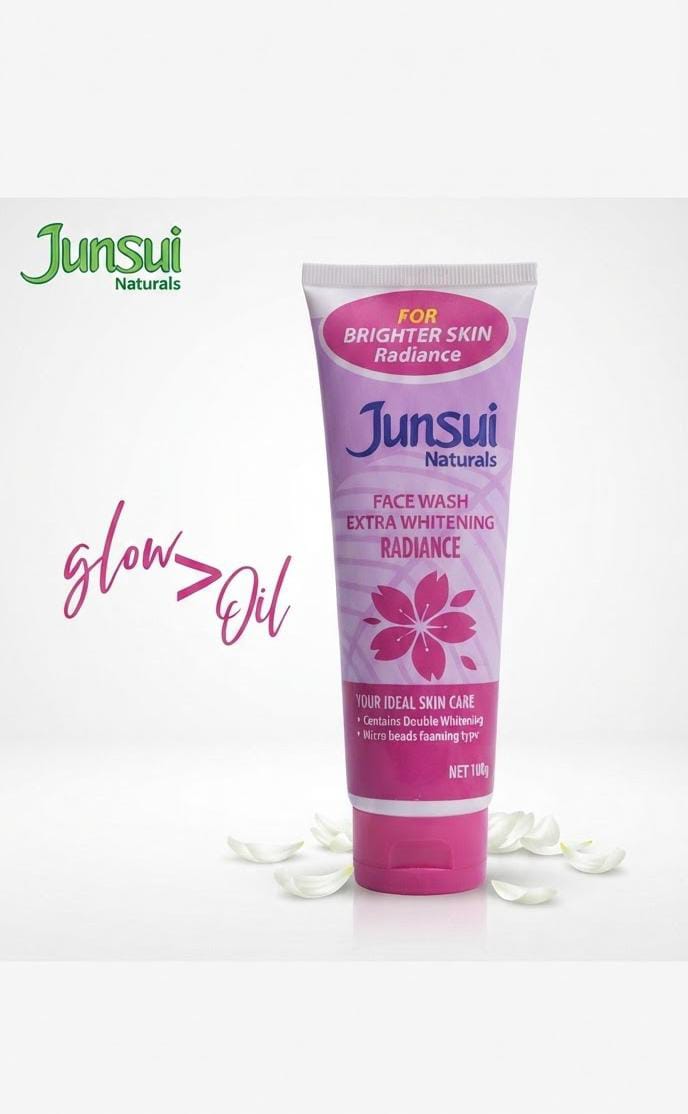 Junsui Naturals Face Wash With Extra Whitening Radiance - View Details Junsui Naturals Face Wash With Extra Whitening Radiance