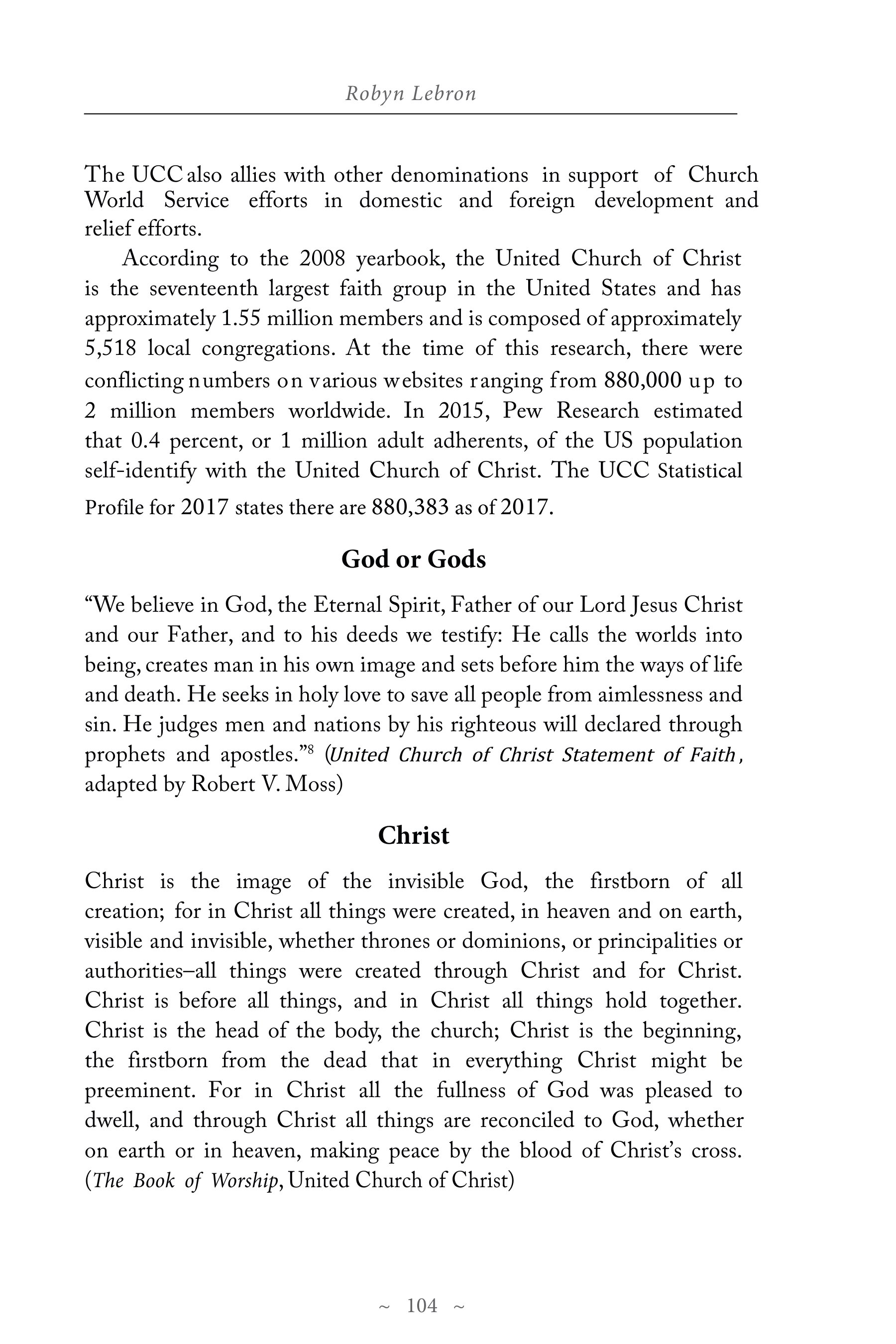 20 MORE religions and faith practices 105