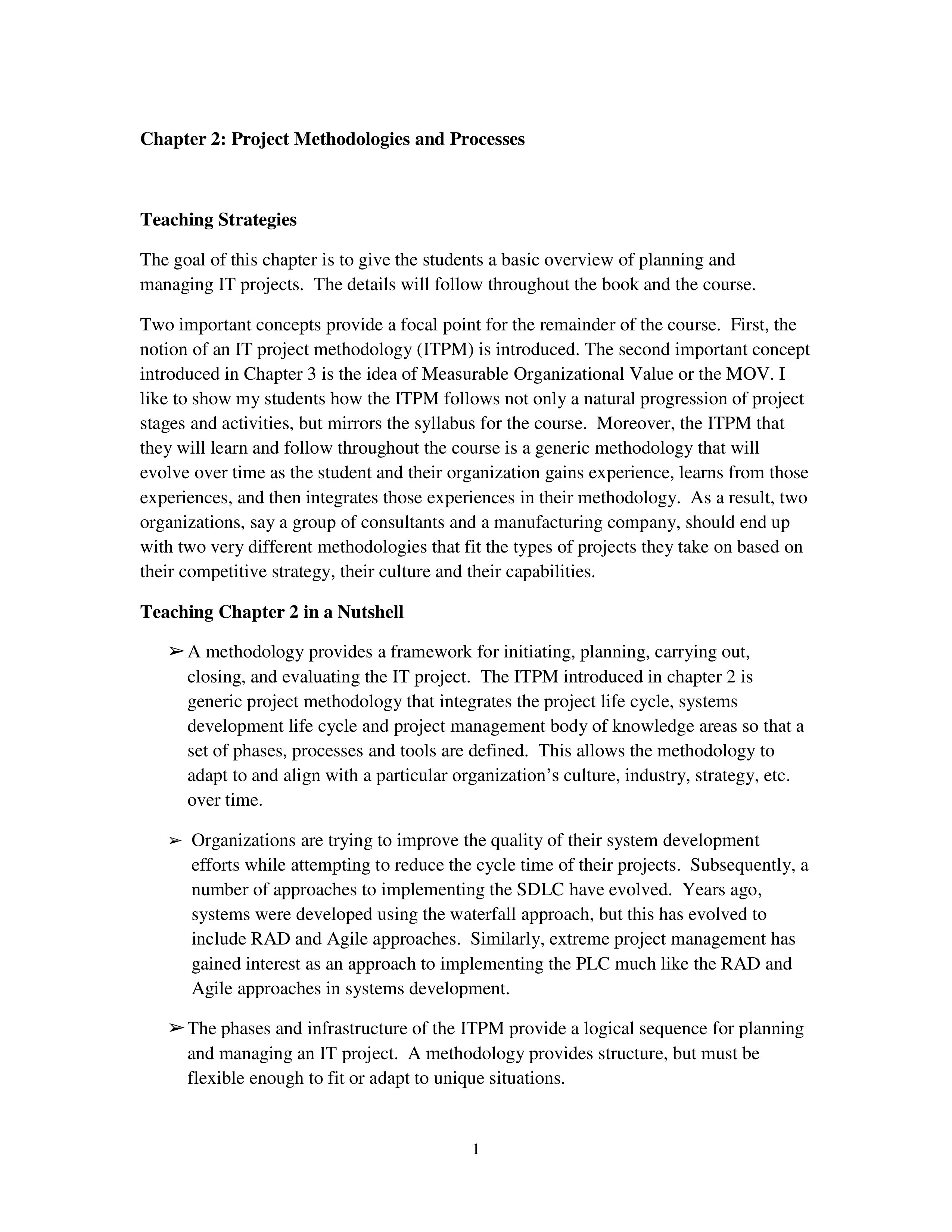 Test bank and solution manual information technology project management 5e (2)