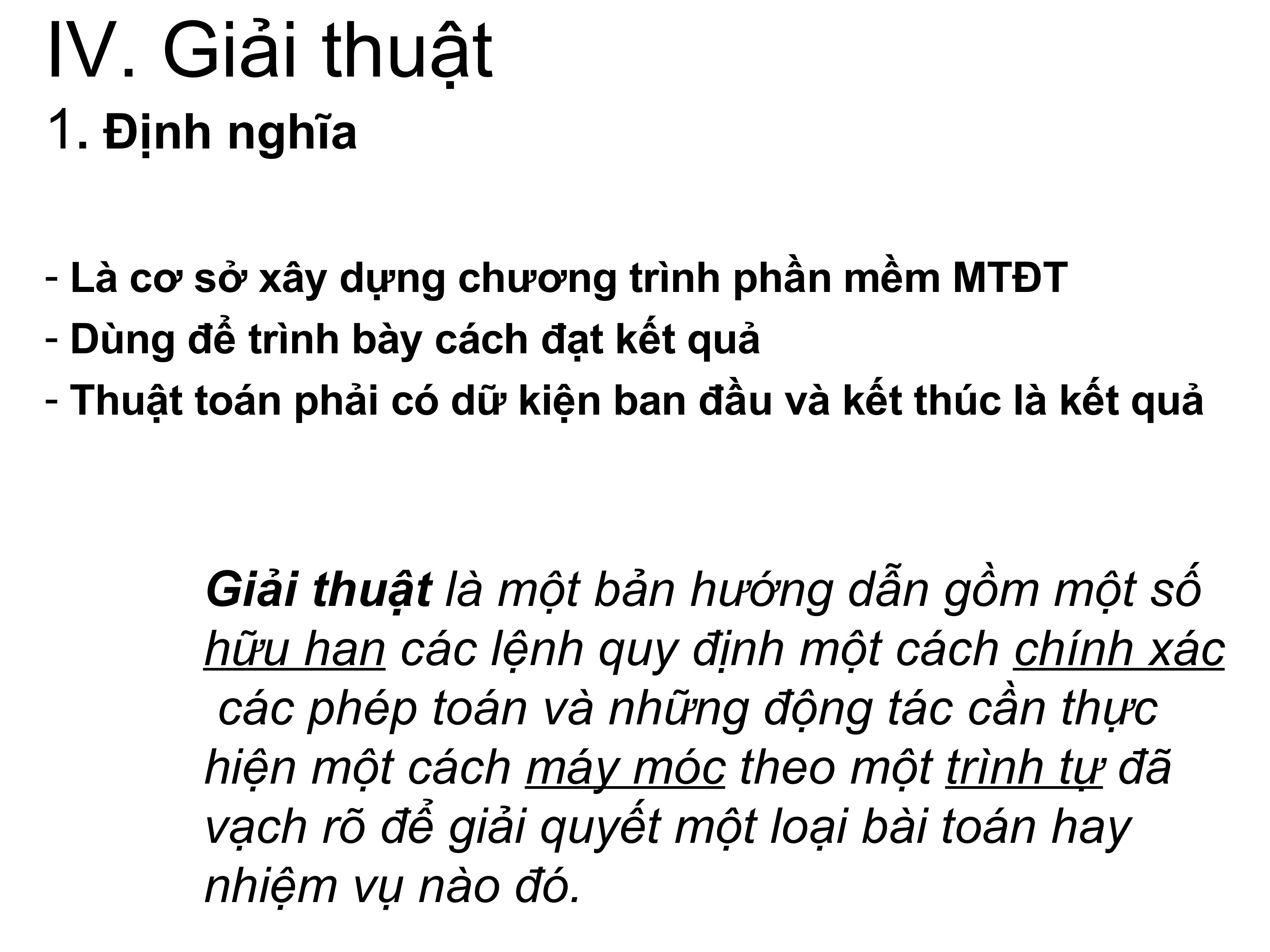 Giải thuật