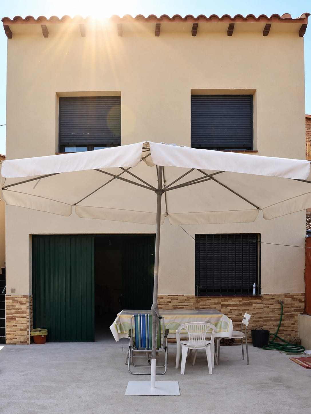 Vista exterior de la vivienda unifamiliar
