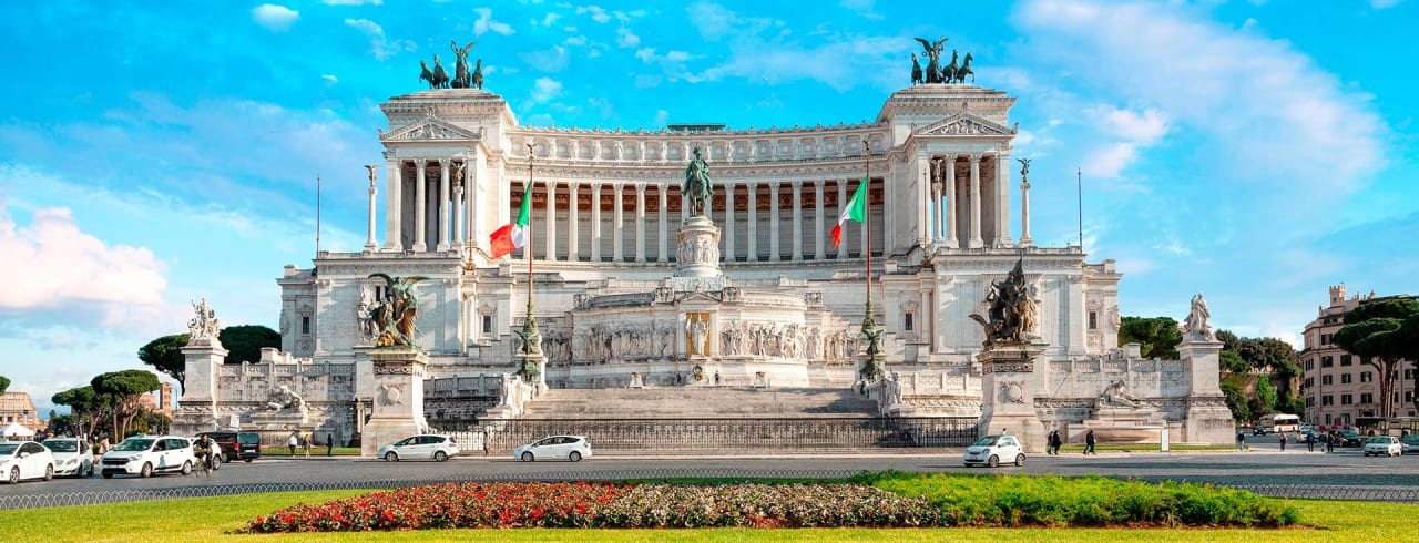 Monumento nacional a Victor Emmanuel II na Praça Venezia