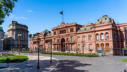 Casa Rosada e Plaza de Mayo