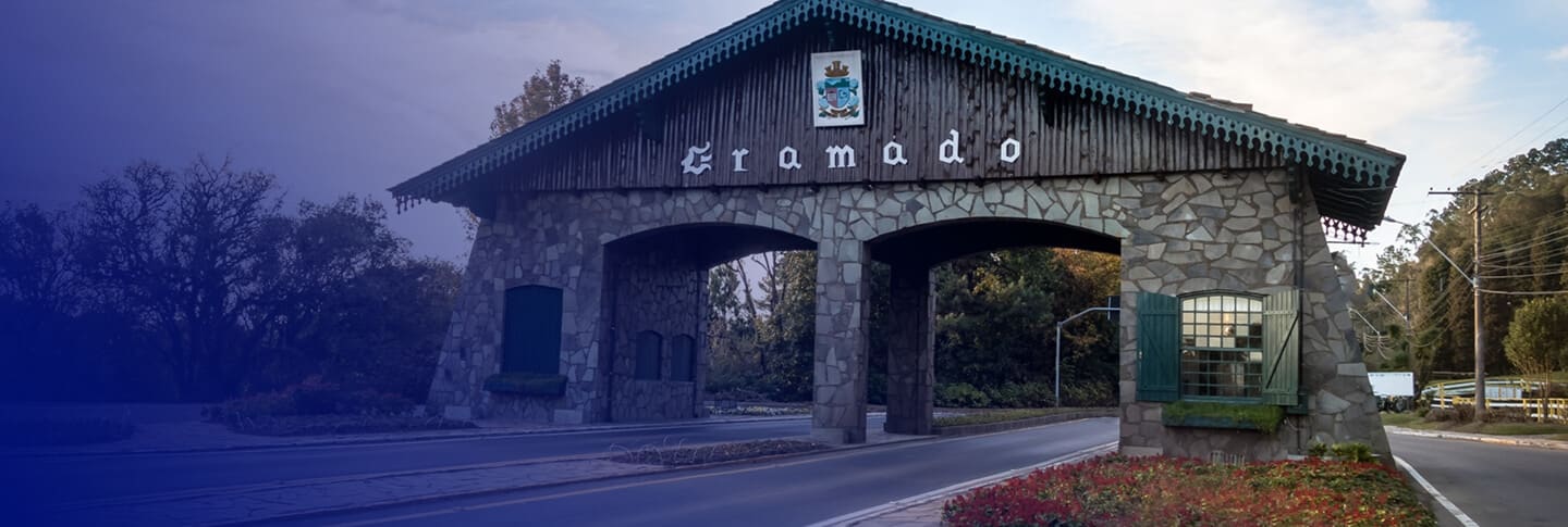 Vista do Pórtico de Gramado