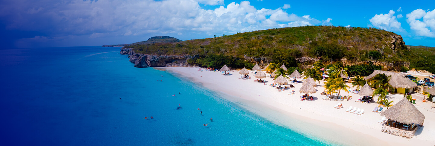 Vista aérea de Curaçao