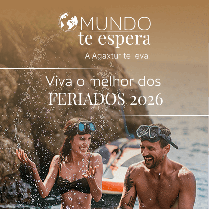 O Mundo te espera. A Agaxtur te leva.