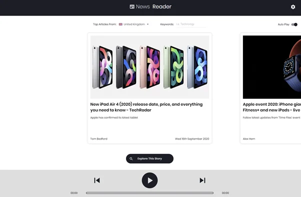 Landing Page