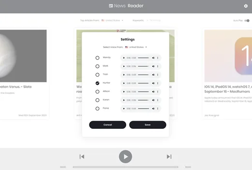 Select Voice
