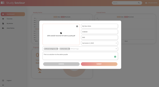 Upload Notes