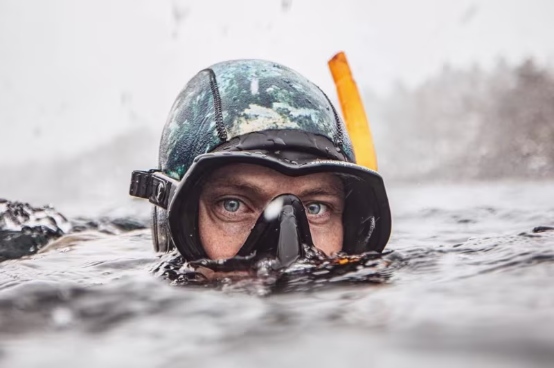 Vinterdykking i Nordfjord