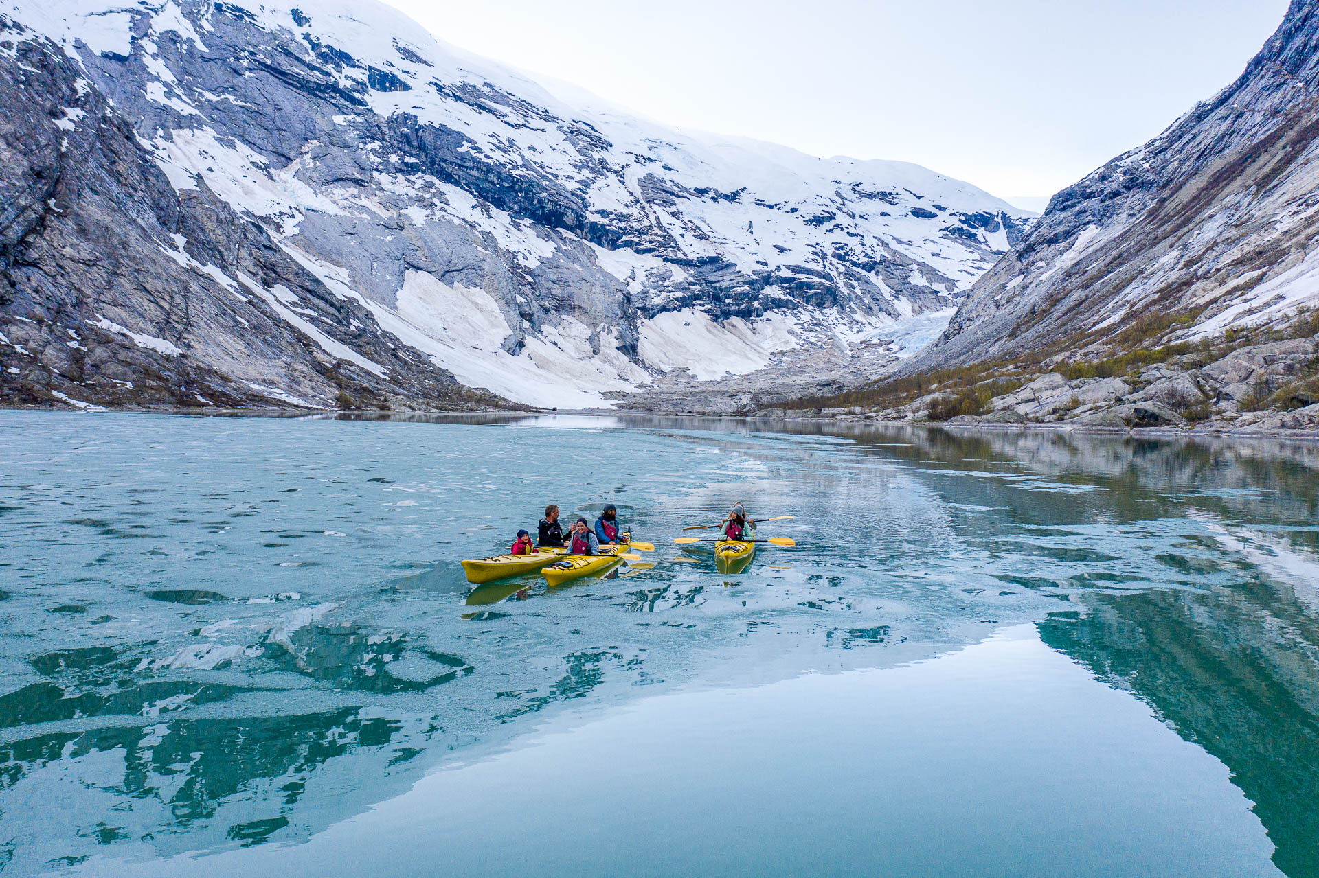 Stavning Konsekvenser Månens overflade Kayaking in Nigardsbrevatnet | Canoeing & Kayaking | Jostedal | Norway