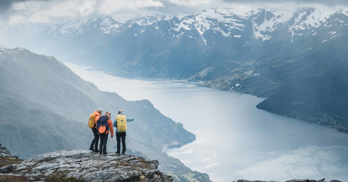 Sørfjorden In Hardanger Fjord Norway