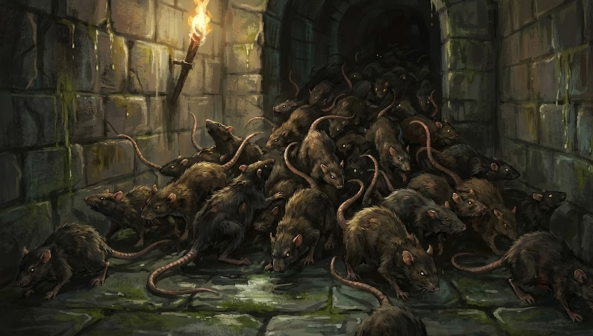 Böljande Råttsvärm - Homebrew för Drakar och Demoner