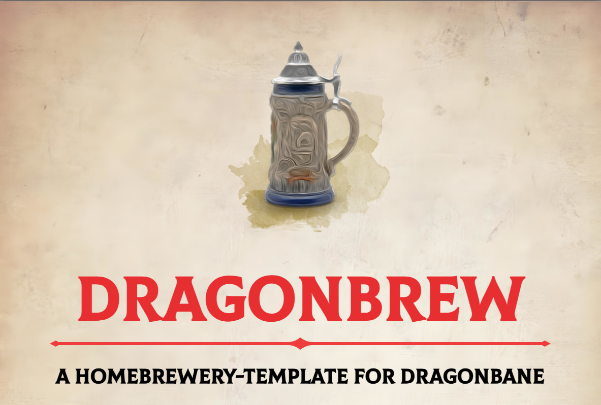 DragonBrew - A Homebrewery-Template for Dragonbane