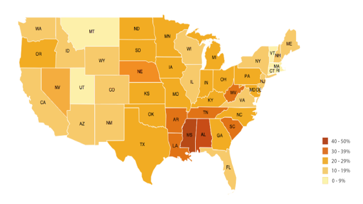 Contoh Peta Choropleth