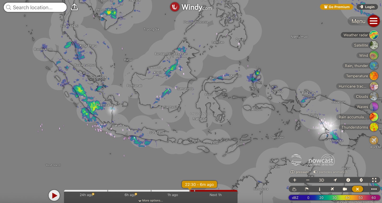 Live Weather Map Preview