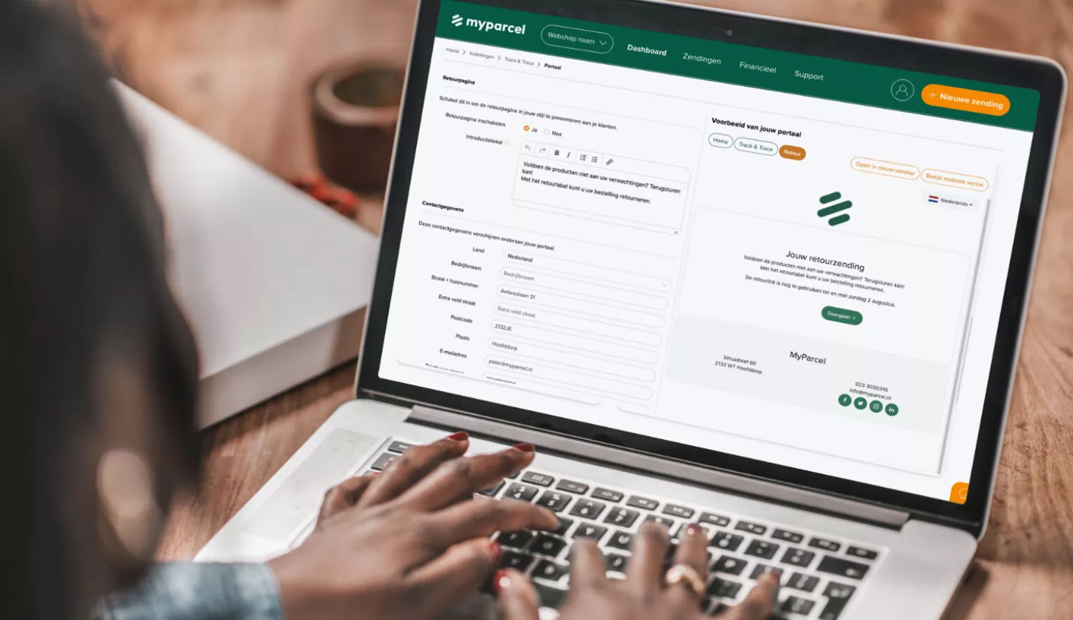 MyParcel returns – setting up an efficient returns service.