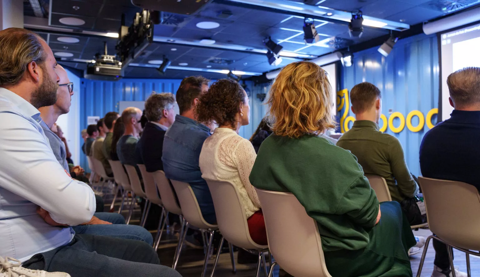 Kennisevent Internationale groei op het hoofdkantoor van Google.