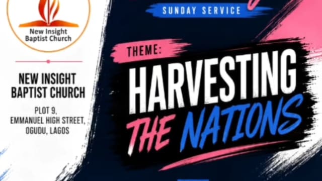Teenagers Sunday |  Harvesting The Nations