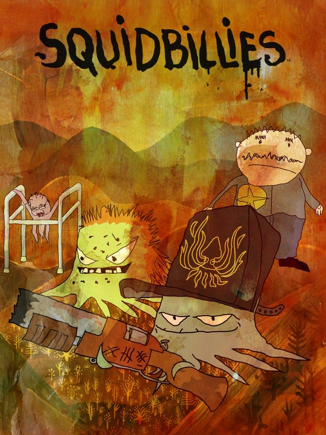 Squidbillies TV series poster