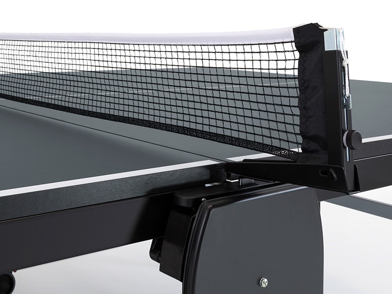 Fixed adjustable net attached to the Portland Indoor table