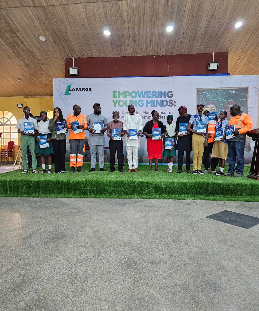 LAFARGE Empowering Young Minds: A mathematics Masterclass for Lafarge  Host Communities 2024