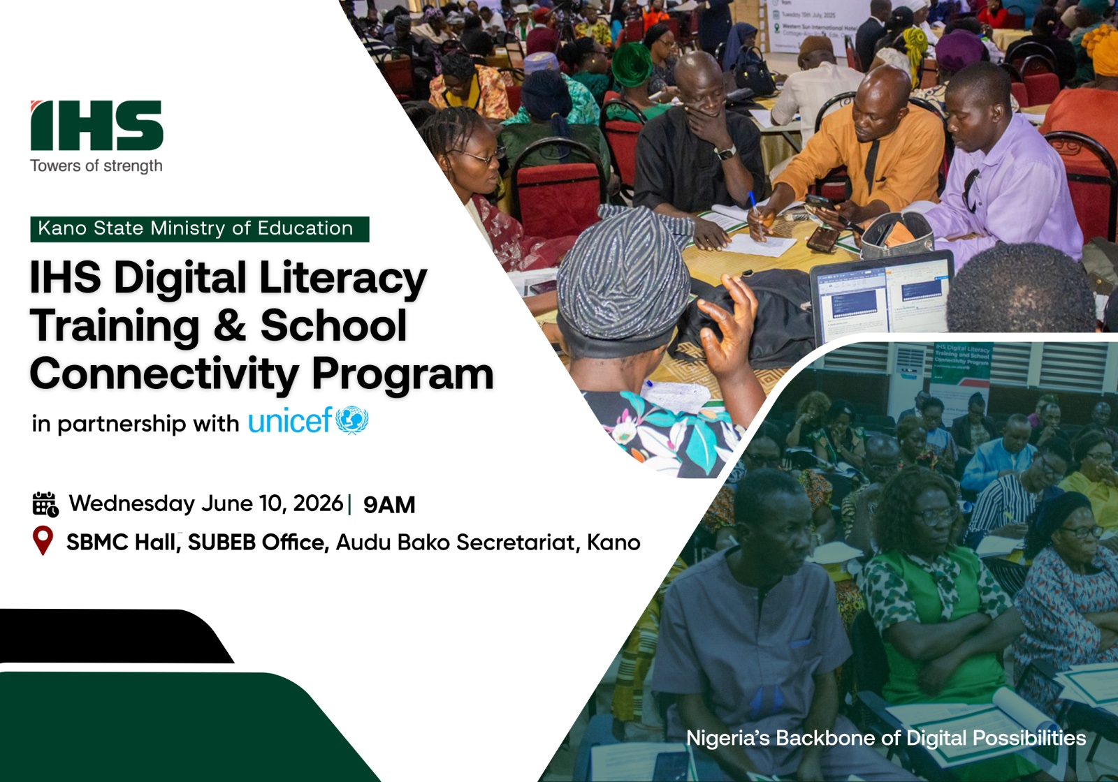IHS Digital Literacy Training and School Connectivity Program 2026 