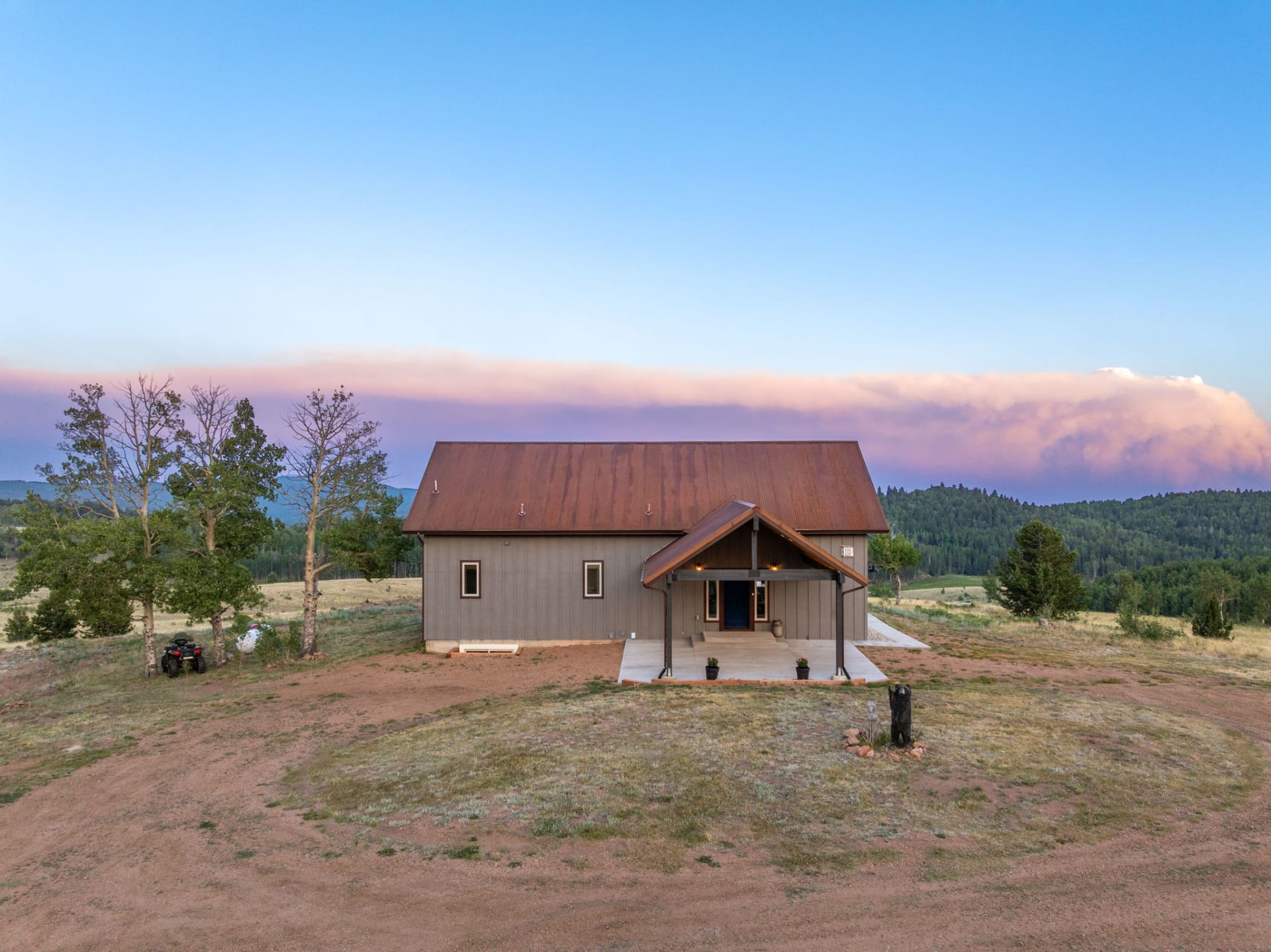 Property on Co Rd 863 in Cripple Creek, CO, photographed by Harrison Christopher
