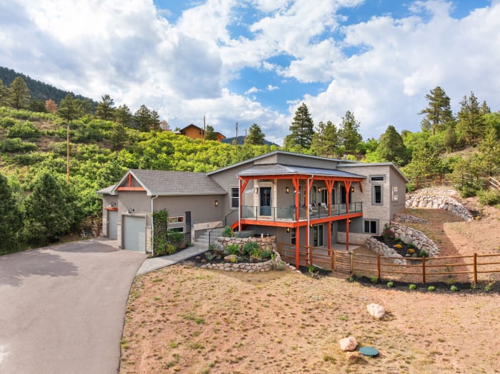 Property on Limestone Rd in Monument, CO, photographed by Harrison Christopher