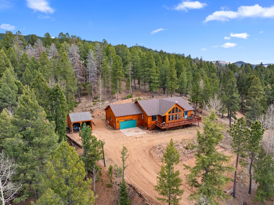 Property on Bennett Dr in Cripple Creek, CO, photographed by Harrison Christopher