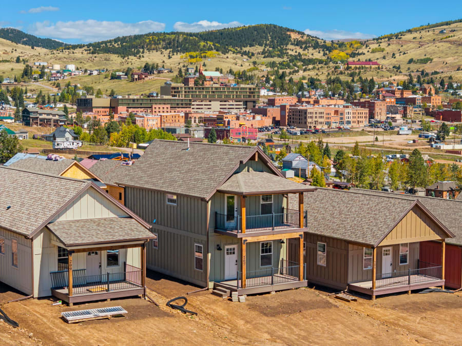Property on Womack Ave in Cripple Creek, CO, photographed by Harrison Christopher