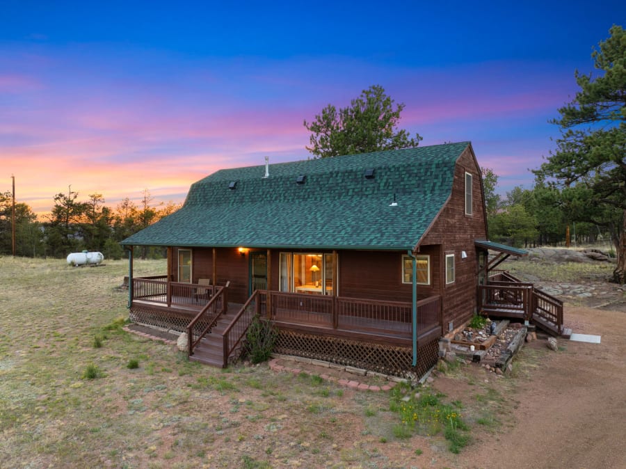 Property on Arrowhead Dr in Florissant, CO, photographed by Harrison Christopher