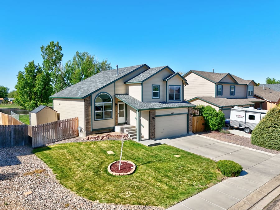Property on Ancestra Dr in Fountain, CO, photographed by Harrison Christopher