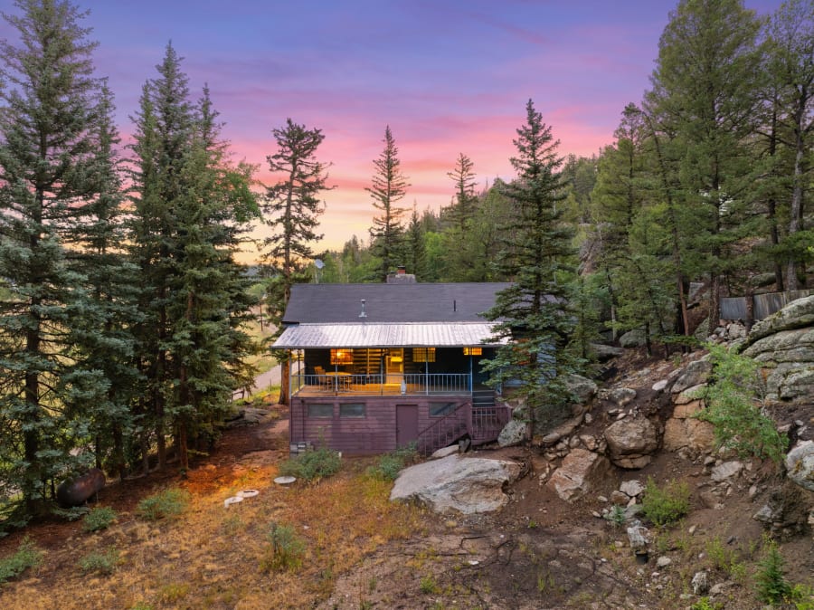 Property on Brook Dr in Lake George, CO, photographed by Harrison Christopher