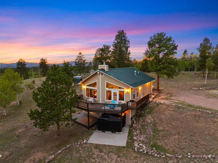 Property on Crystal Peak Dr in Lake George, CO, photographed by Harrison Christopher