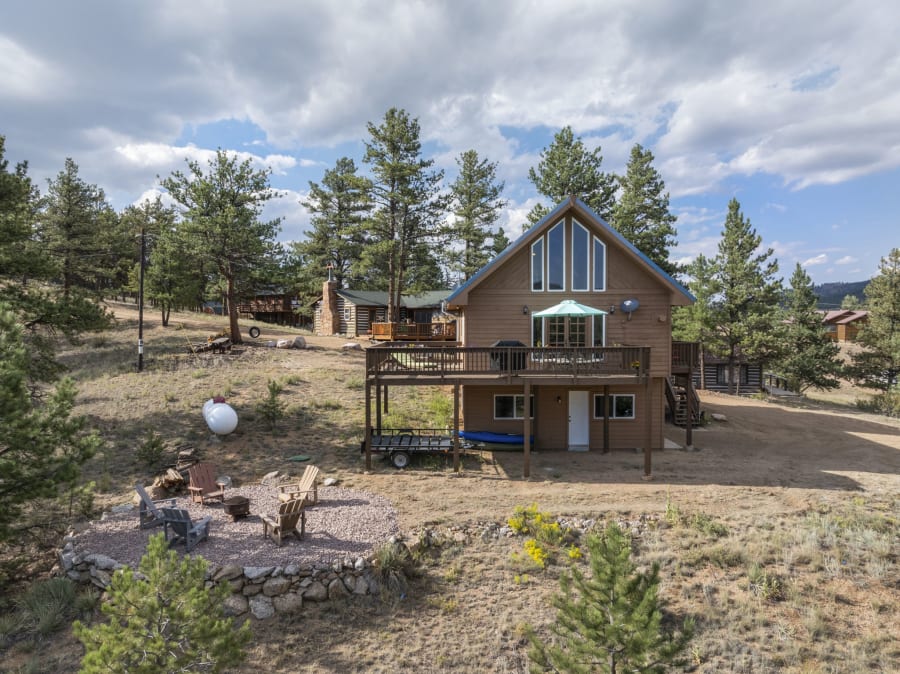 Property on Derail Ln in Lake George, CO, photographed by Harrison Christopher