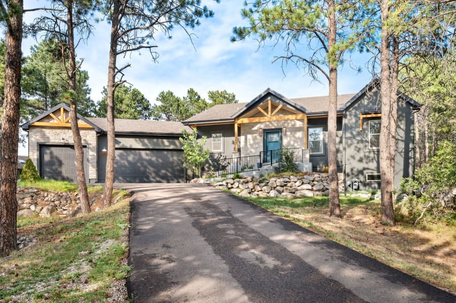 Property on Top O the Moor Dr E in Monument, CO, photographed by Harrison Christopher