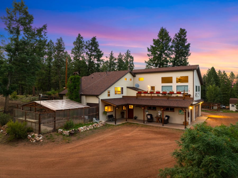 Property on Co Rd 782 in Woodland Park, CO, photographed by Harrison Christopher