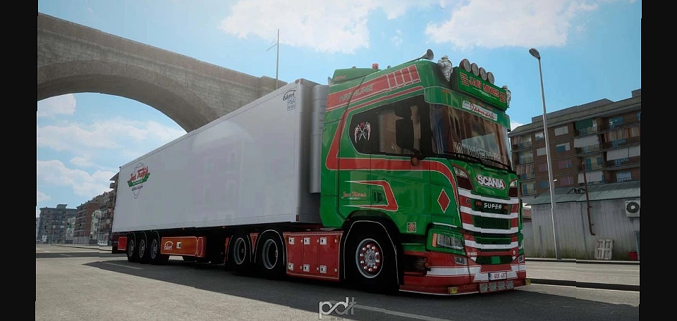 МОД Scania R650 Jan Mues   Trailer v7.0 ДЛЯ EURO TRUCK SIMULATOR 2