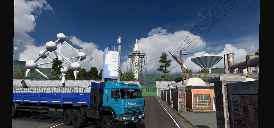 МОД Суровая Россия. Забайкалье R12   техника ДЛЯ EURO TRUCK SIMULATOR 2