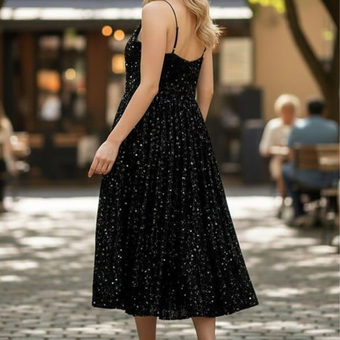 Sequin Mini With Signature Diamond Strap