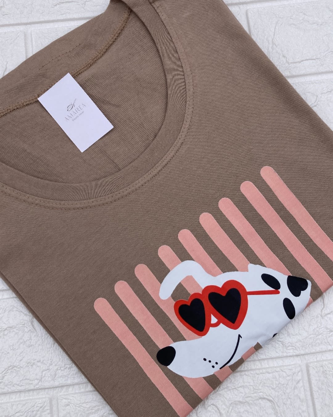 Remera Estampada Dálmata
