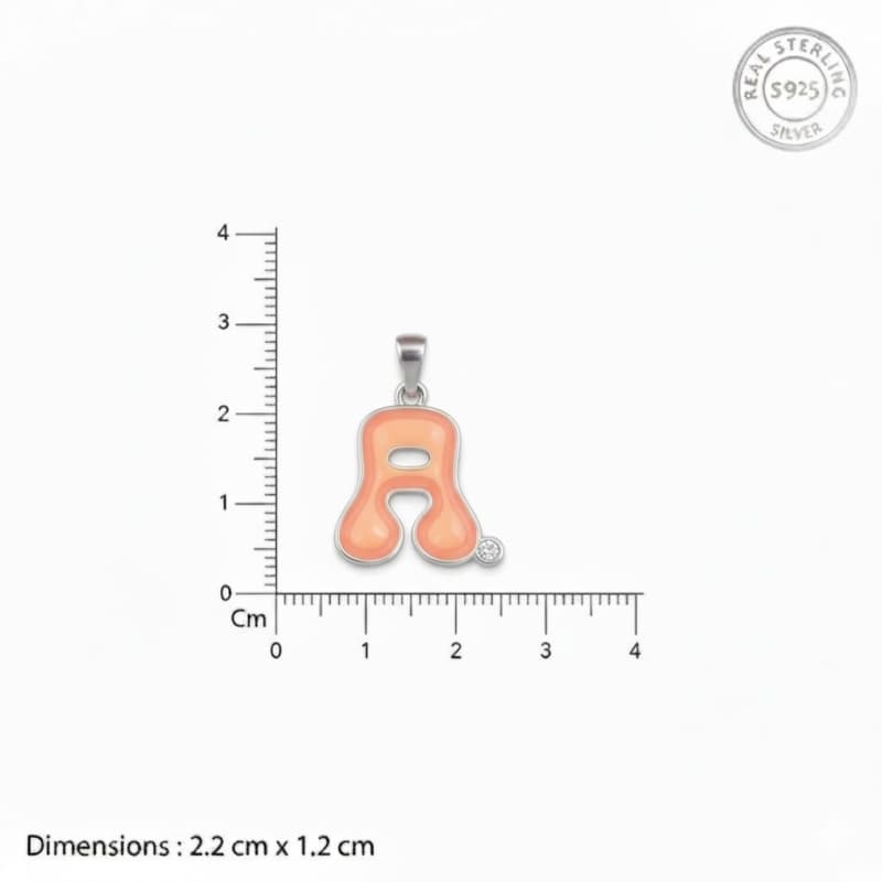 Girls & Boys  A Name Pure Silver925 Locket Set