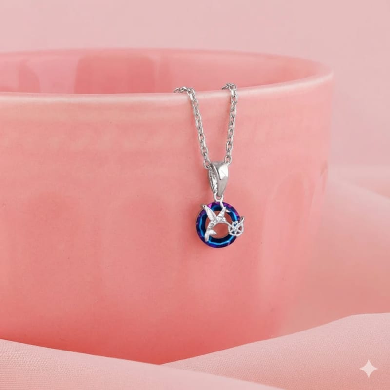 Girl's Eagle Pendent Set