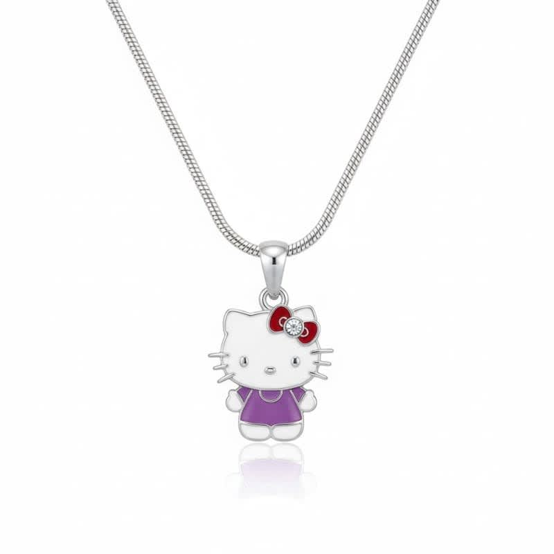 Aradhya925 Girl's Hello Kitty Pendent with chain