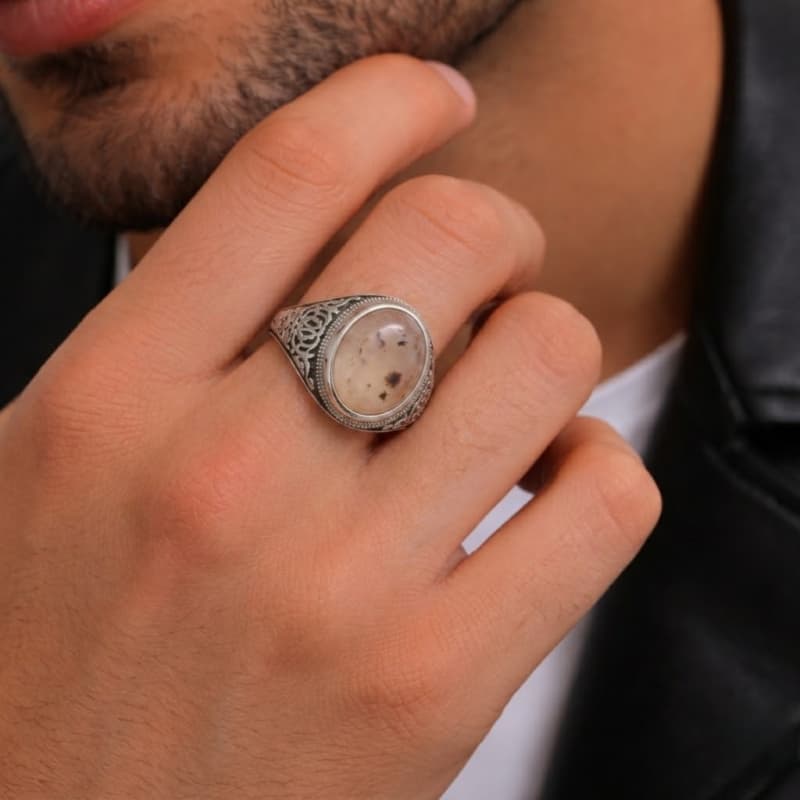 Brown Stone Ring