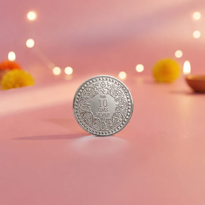 Aradhya925 10Grma Pure Silver King Victoria Coin