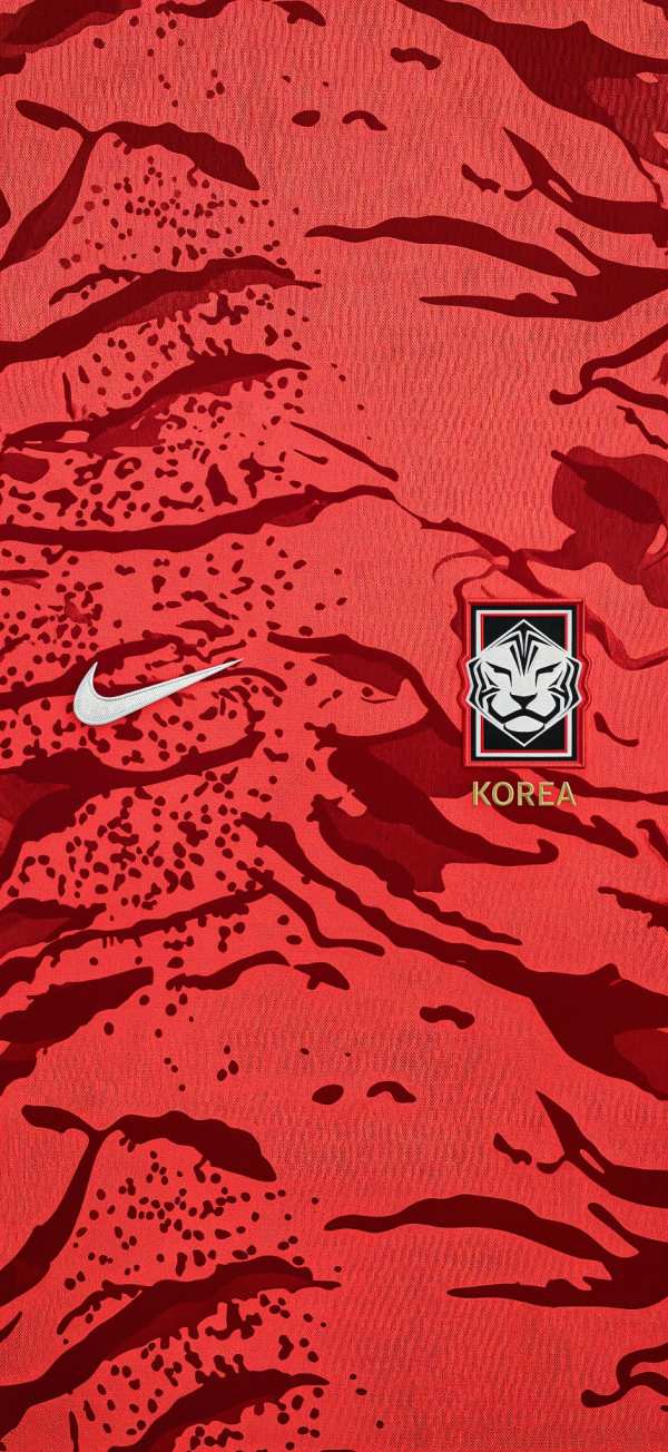 South Korea National Team Jersey — phone wallpaper