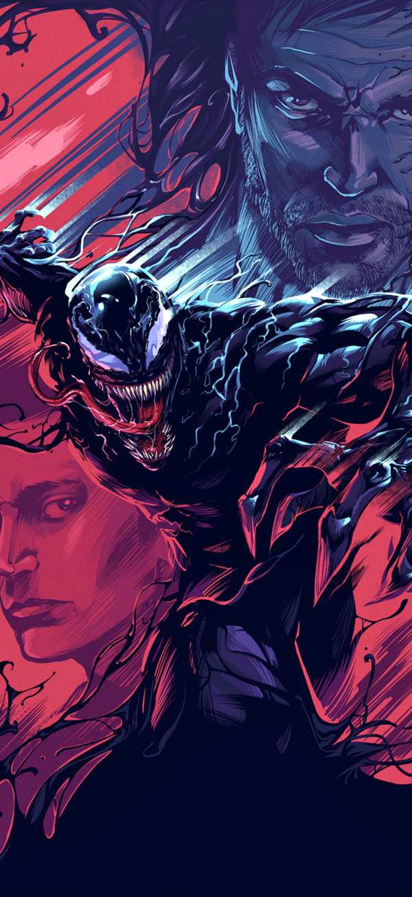 Venom Symbiote Fury Movie Art — phone wallpaper